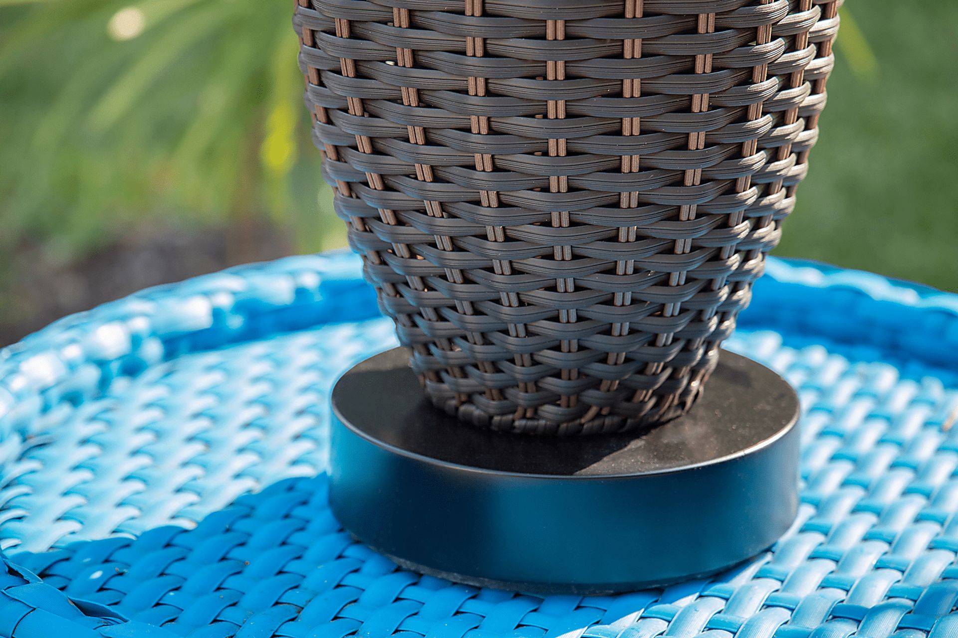 New Bern Black Outdoor Table Lamp - Image 8