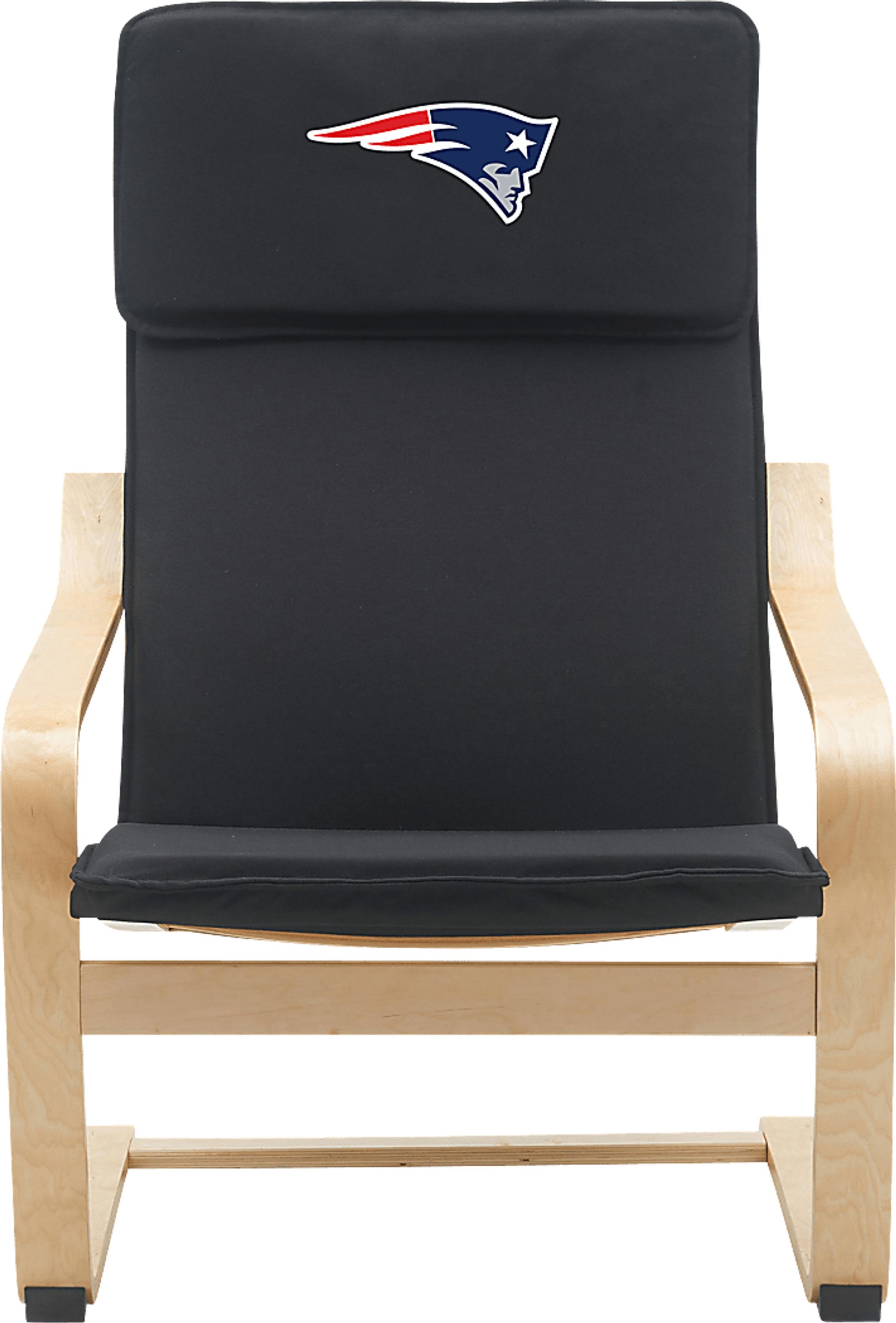 New England Patriots Black Accent Chair - Image 3