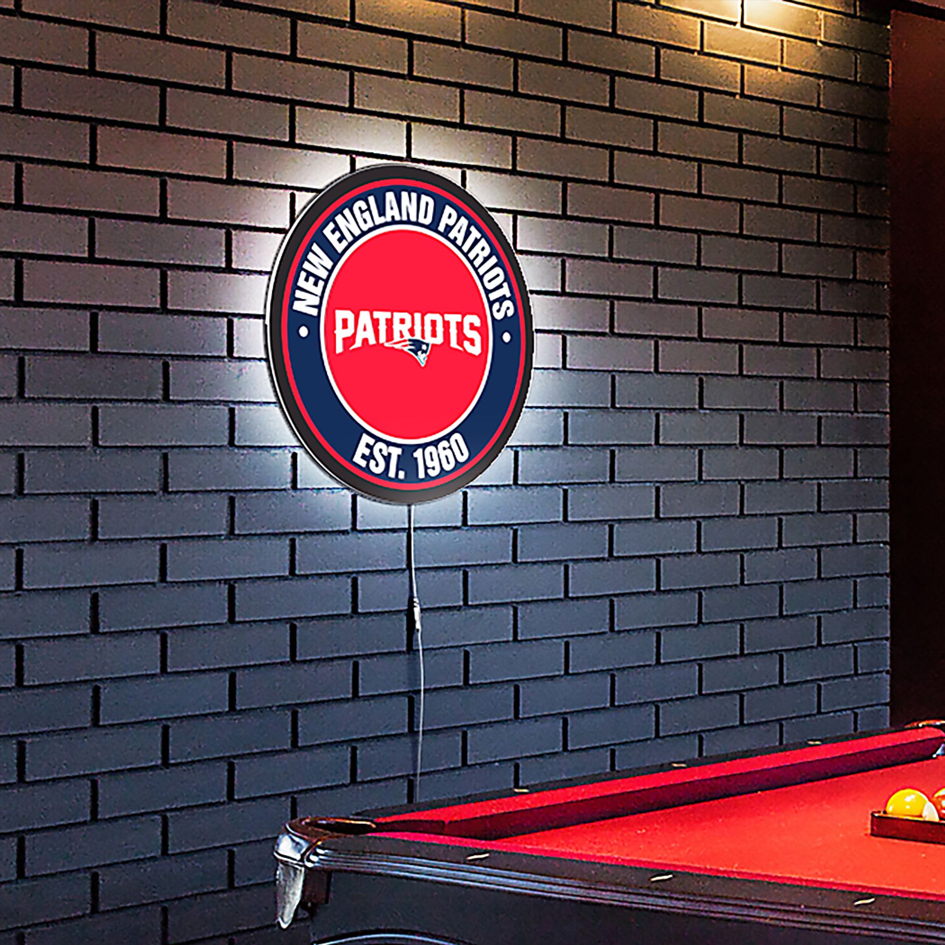 New England Patriots LED Wall Decor - Image 6