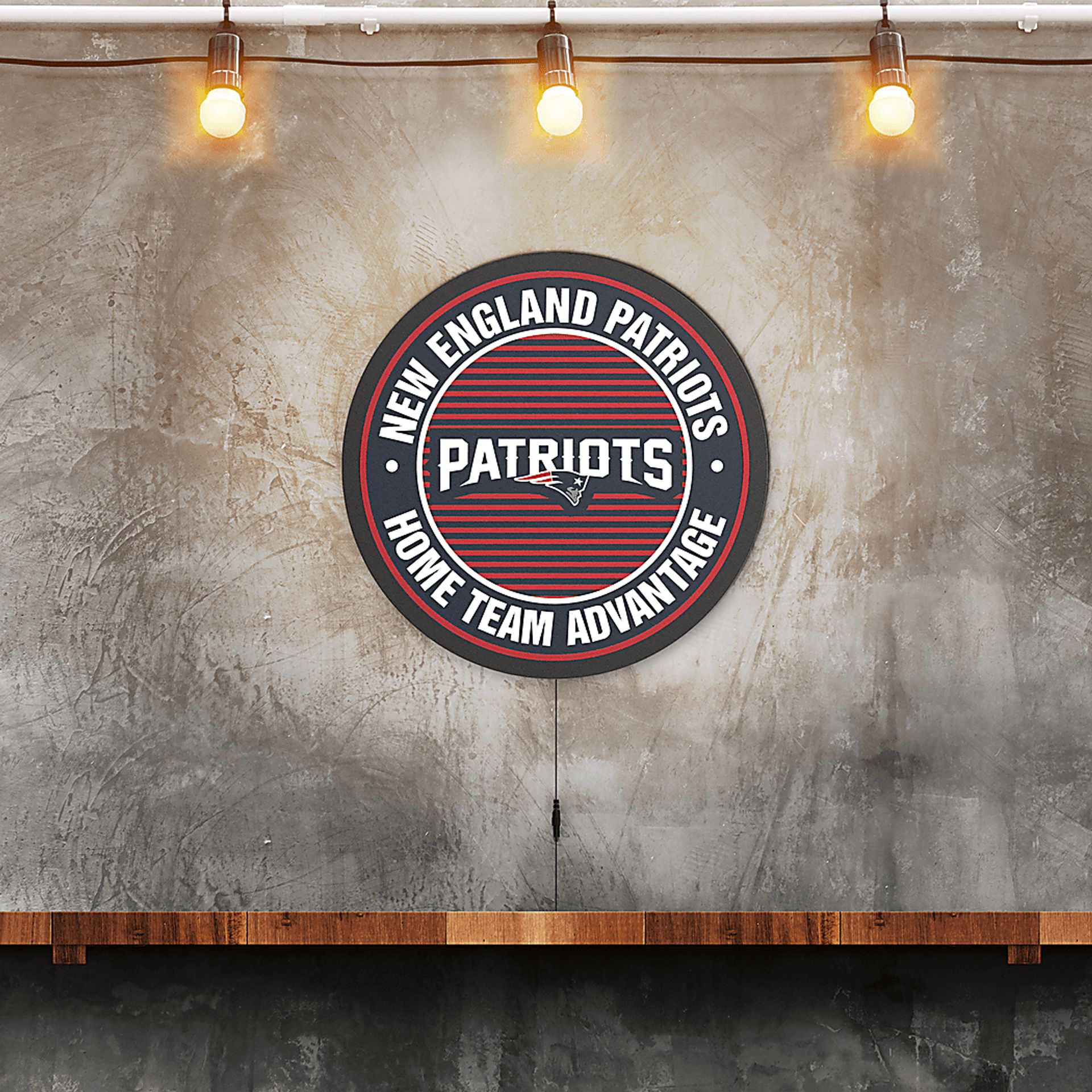 New England Patriots LED Wall Decor - Image 2