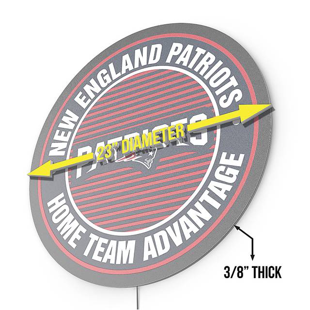 New England Patriots LED Wall Decor - Thumbnail - Image 7