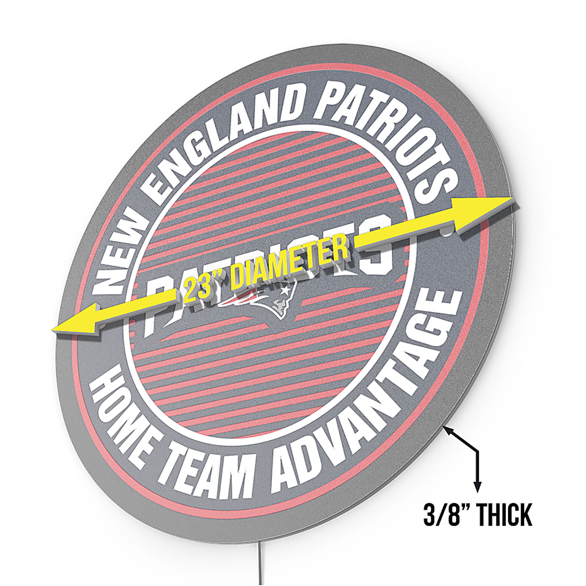 New England Patriots LED Wall Decor - Image 7