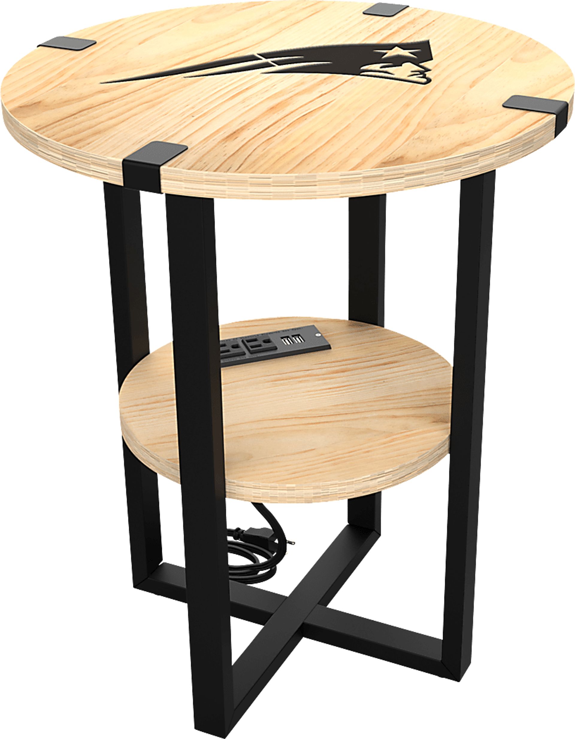 New England Patriots Side Table - Image 1
