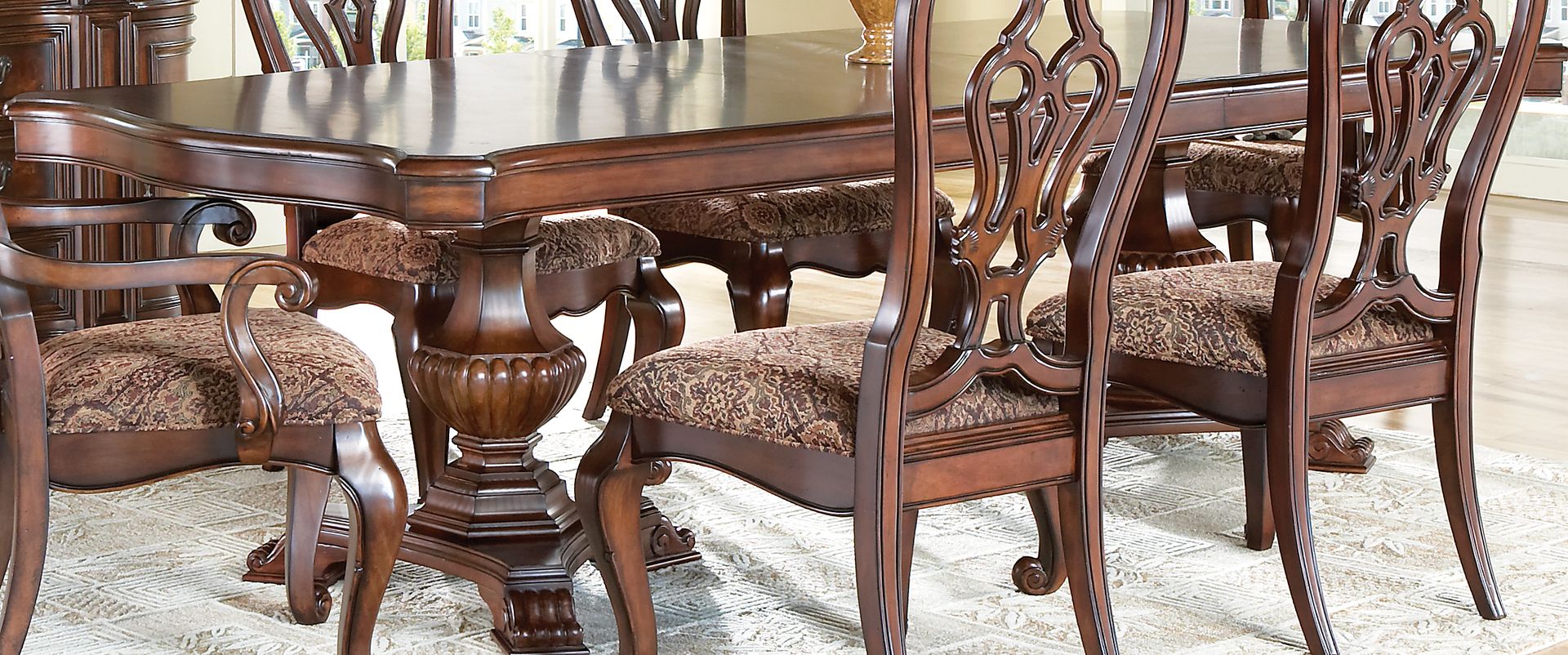 New England Pedestal Dining Table - Image 1