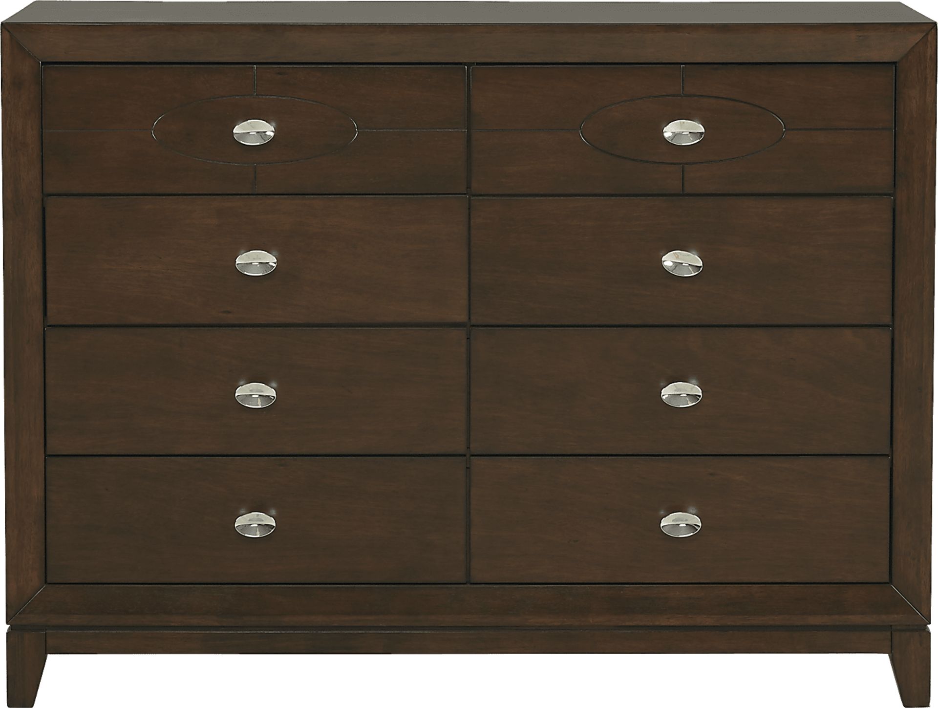 New Haven Merlot 7 Pc Queen Panel Bedroom - Image 4