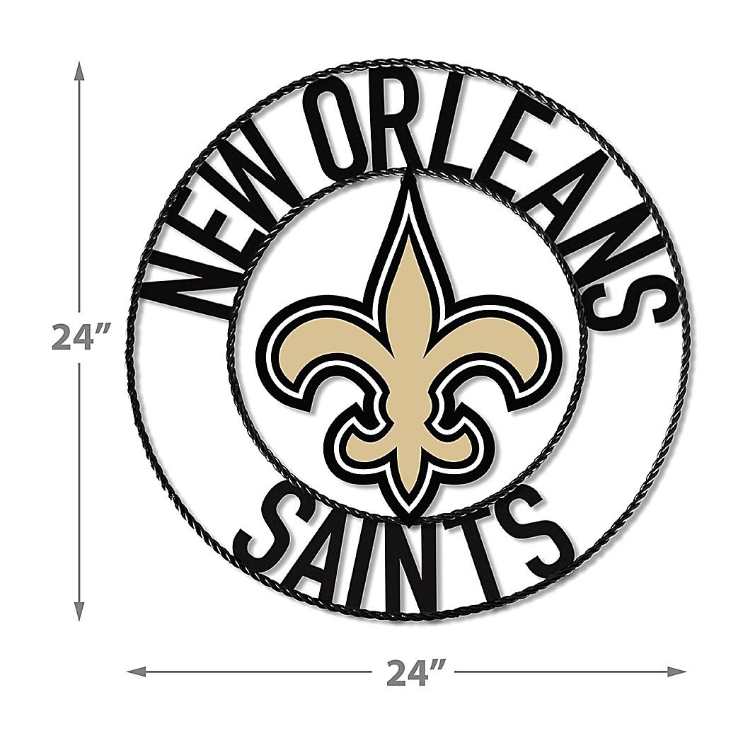 Room & Board New Orleans Saints Wall Decor