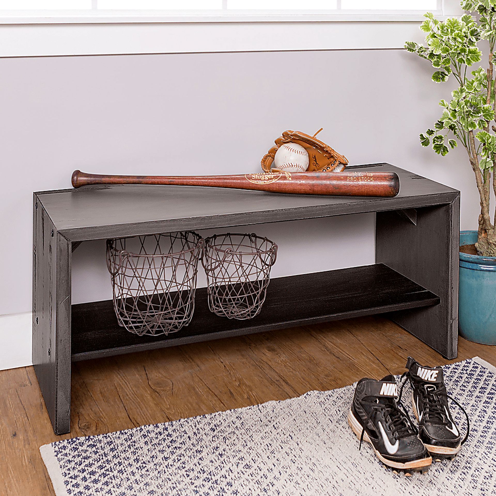 New Shoreham Gray Bench - Image 3