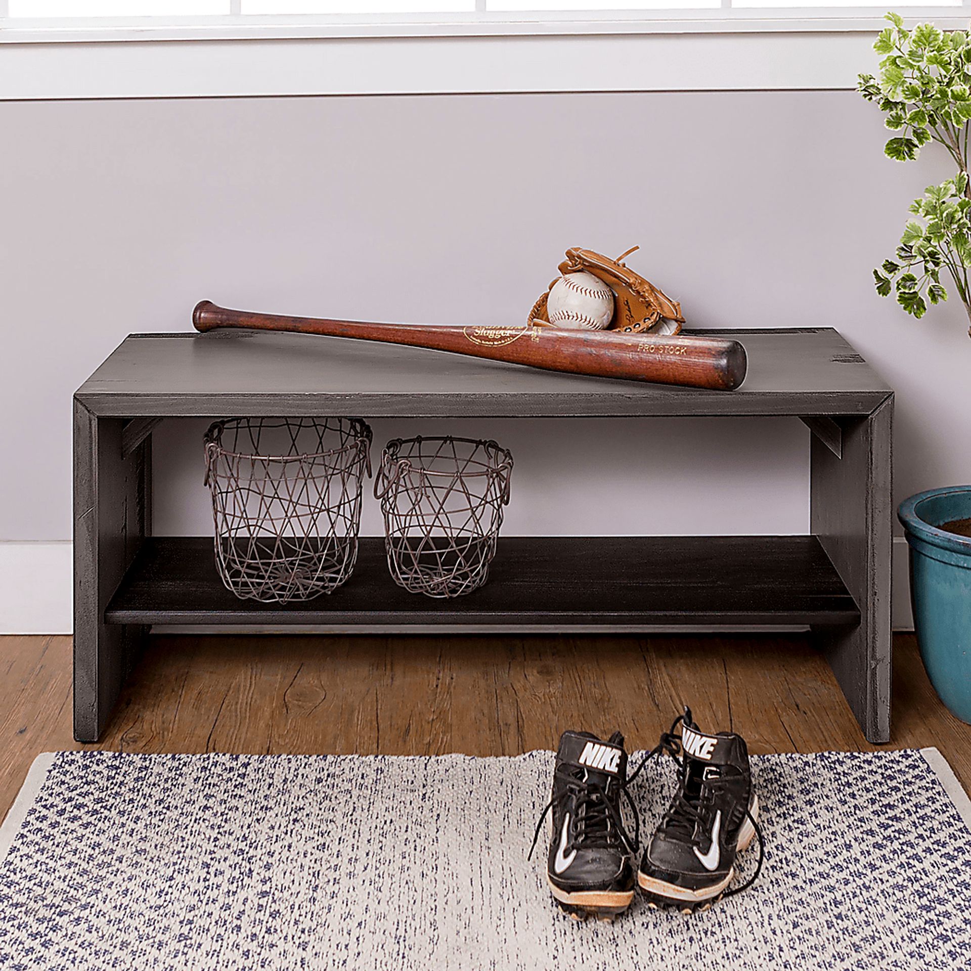 New Shoreham Gray Bench - Image 7