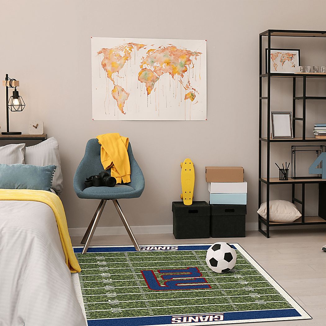 New York Giants Green 4' x 6' Rug - Thumbnail 2