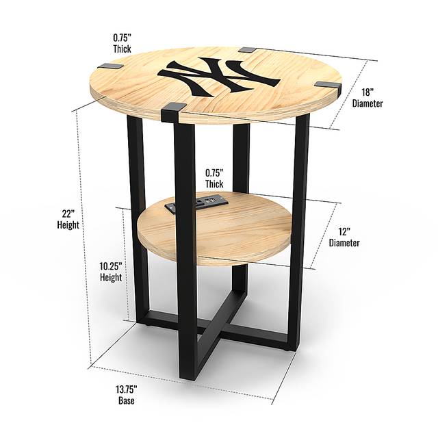 New York Yankees Side Table - Thumbnail - Image 5