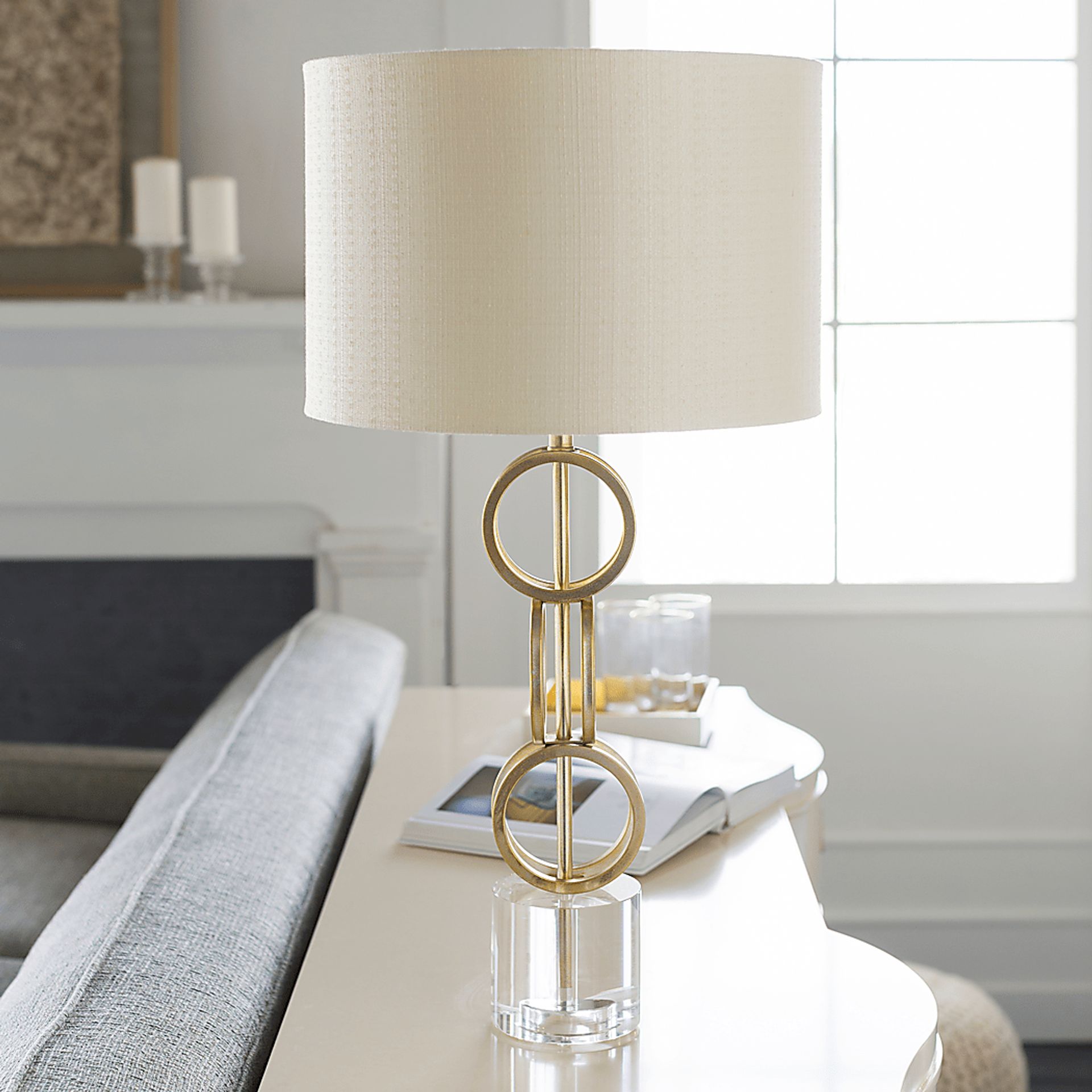 Newbury Creek Gold Lamp - Image 7