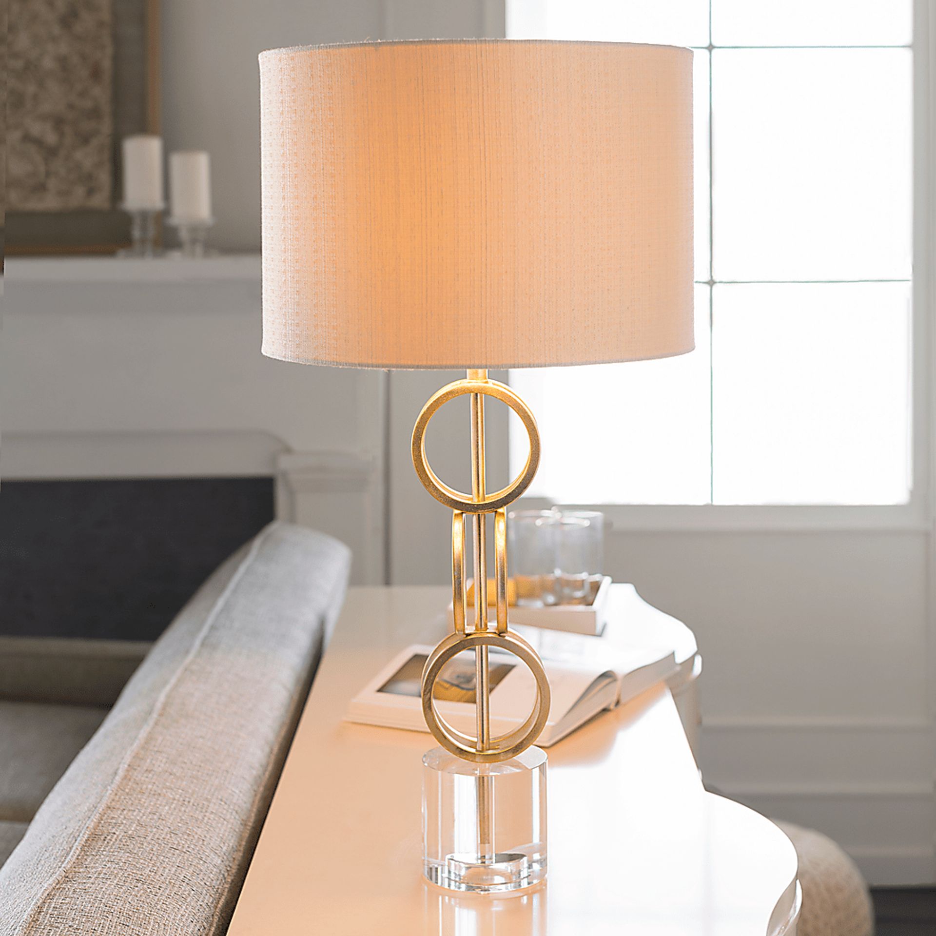 Newbury Creek Gold Lamp - Image 8