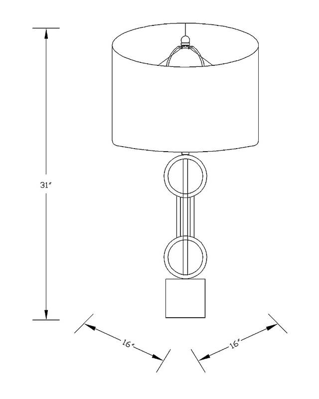 Newbury Creek Gold Lamp - Thumbnail - Image 10