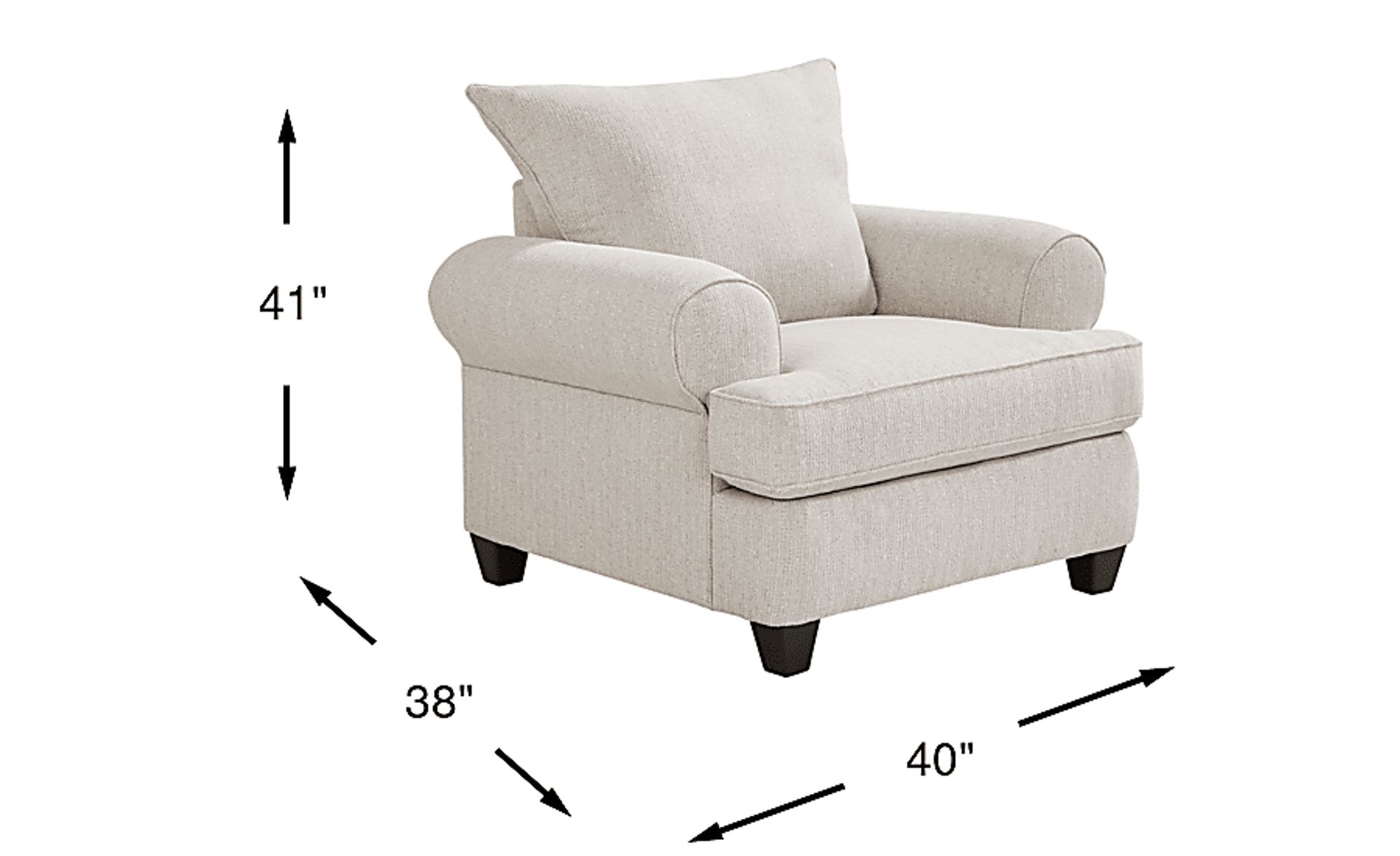 Dimension Image. Please refer to the Dimension Tab on this page for dimension details.