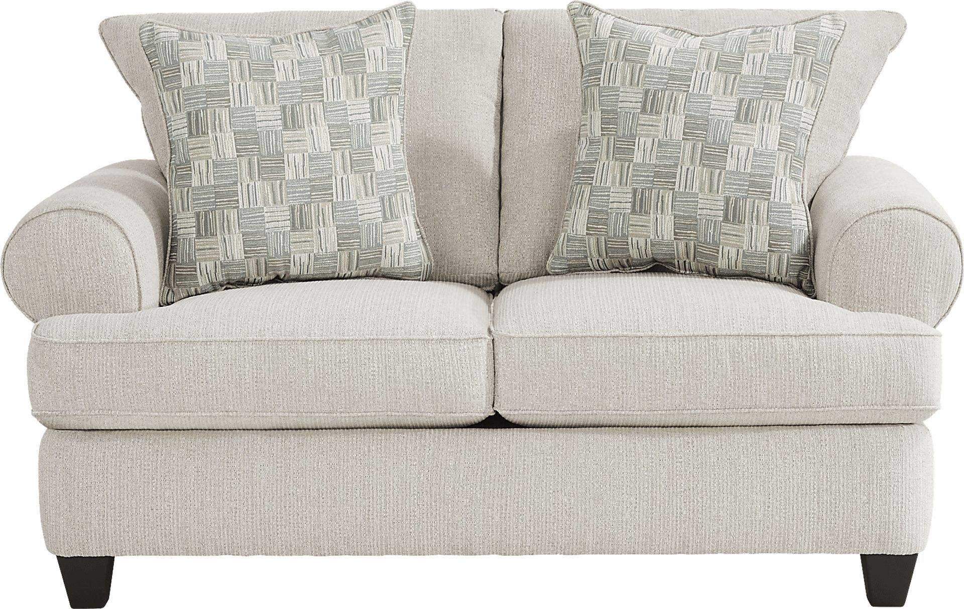 Newcastle Ivory Loveseat - Image 1