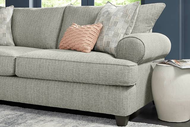 Newcastle Teal Gel Foam Sleeper Sofa - Thumbnail - Image 3