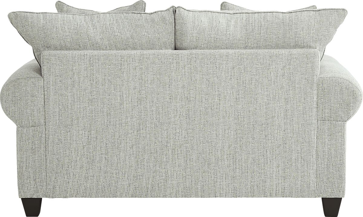 Newcastle 2 Pc Teal Blue,Green Chenille Fabric Living Room Set With