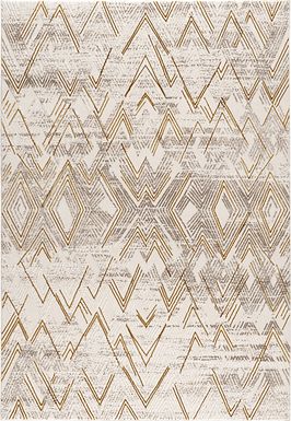 Newcombe Beige 5'3 x 7'6 Rug