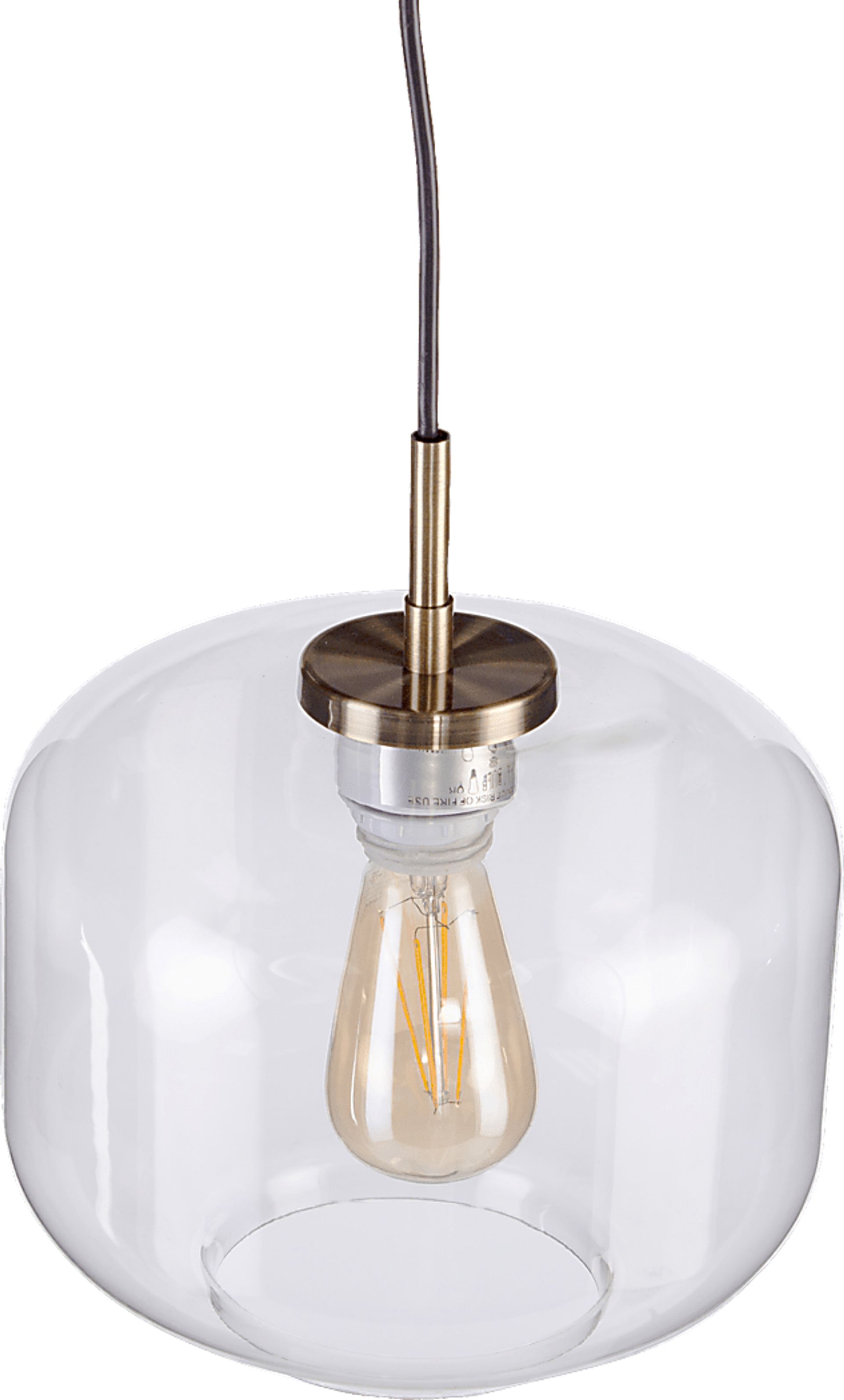 Newcourt Glass Pendant - Image 1