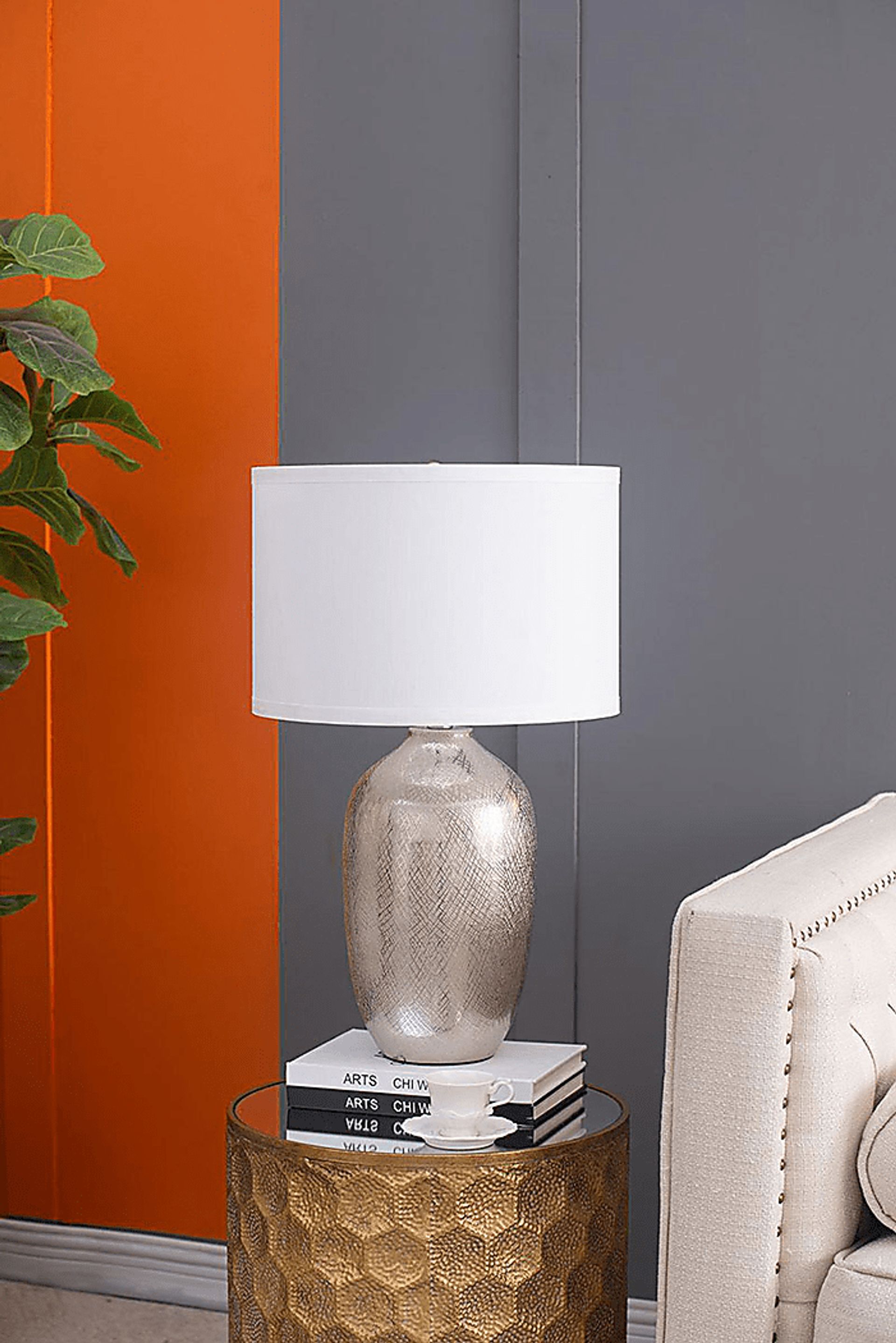 Newham Club Silver Lamp - Image 9