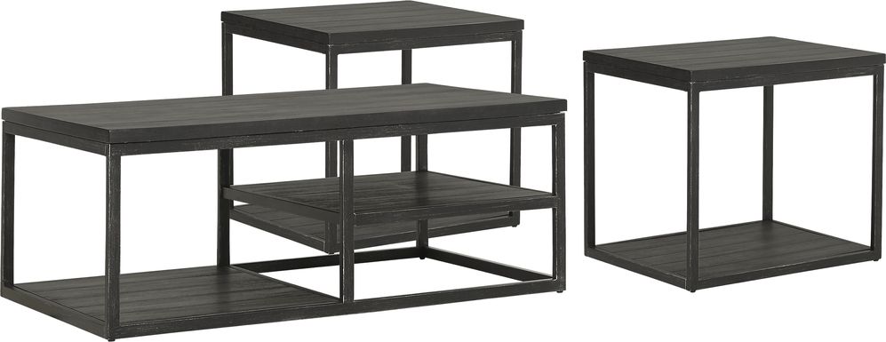 Newkirk Gray End Table