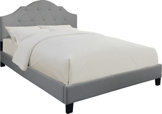 Newning Gray Queen Upholstered Bed