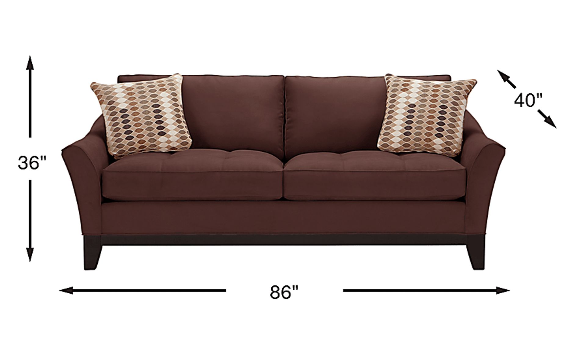 Dimension Image. Please refer to the Dimension Tab on this page for dimension details.