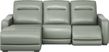 Newport 6 Pc Leather Dual Power Reclining Sectional Living Room