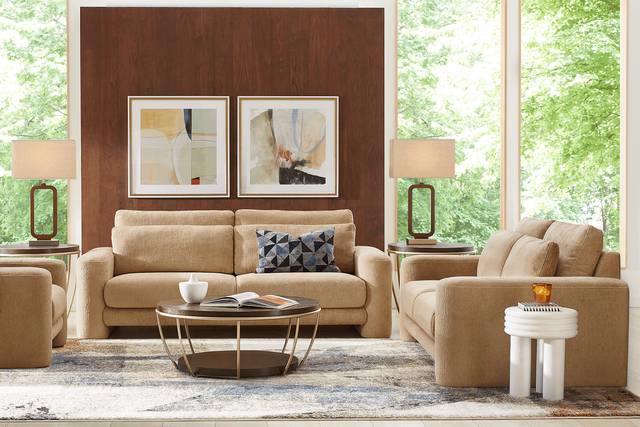 Newton Camel 3 Pc Living Room - Thumbnail - Image 1