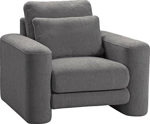 Newton Charcoal Chair - Thumbnail - Image 1