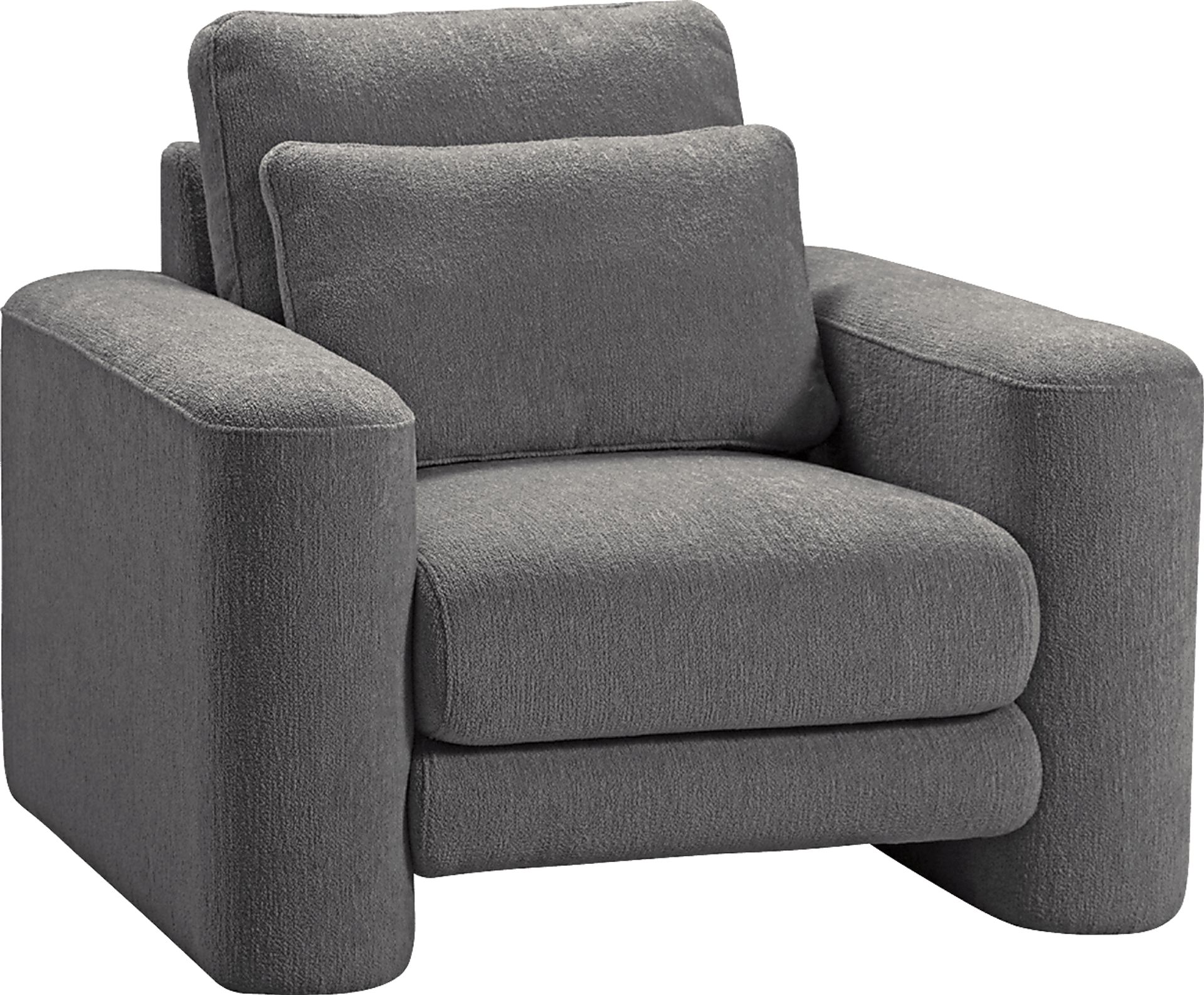 Newton Charcoal Chair - Image 1