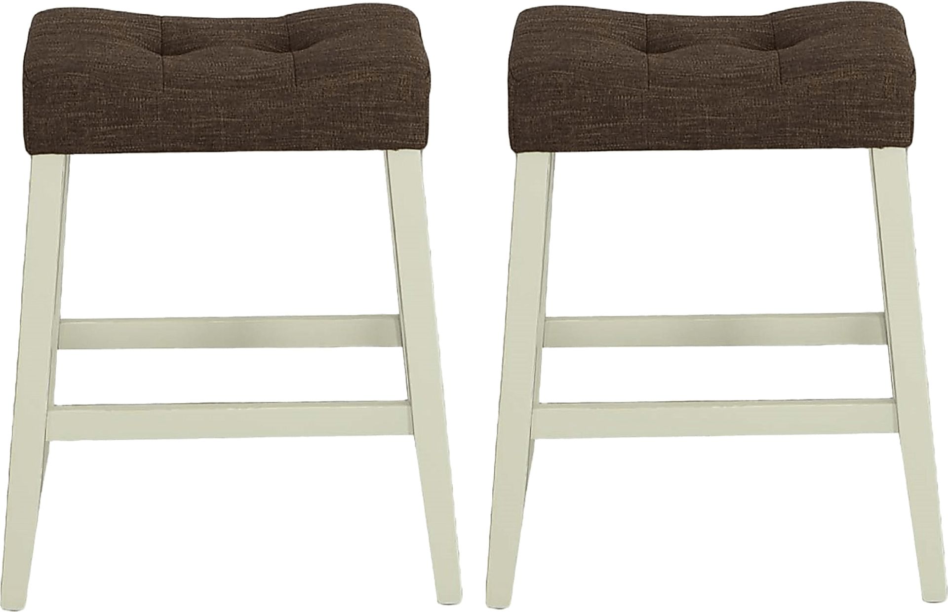 Newtowne Off-White Counter Stool, Set of 2 - Image 2