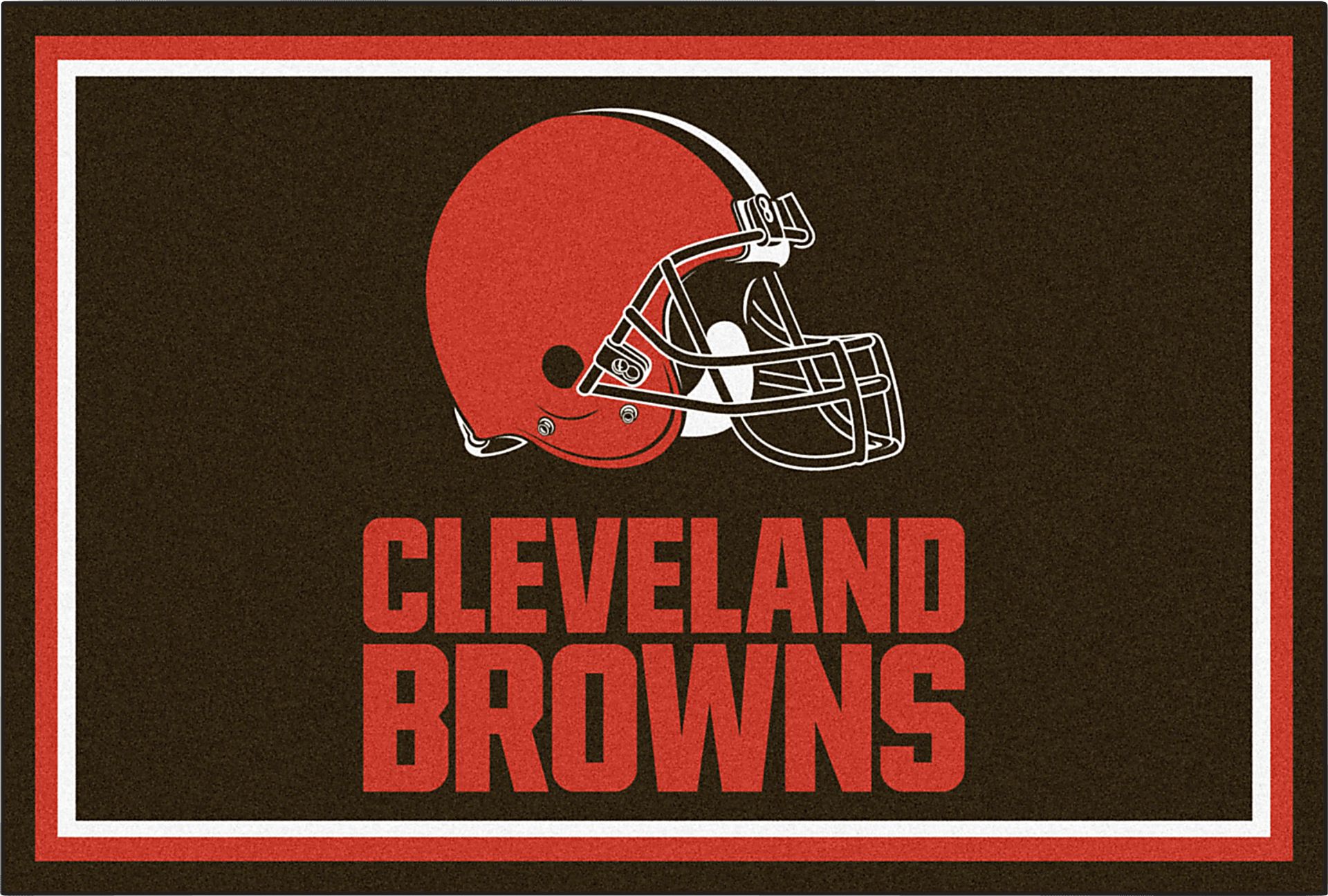 NFL Big Game Cleveland Browns 5' x 8' Rug - Image 1