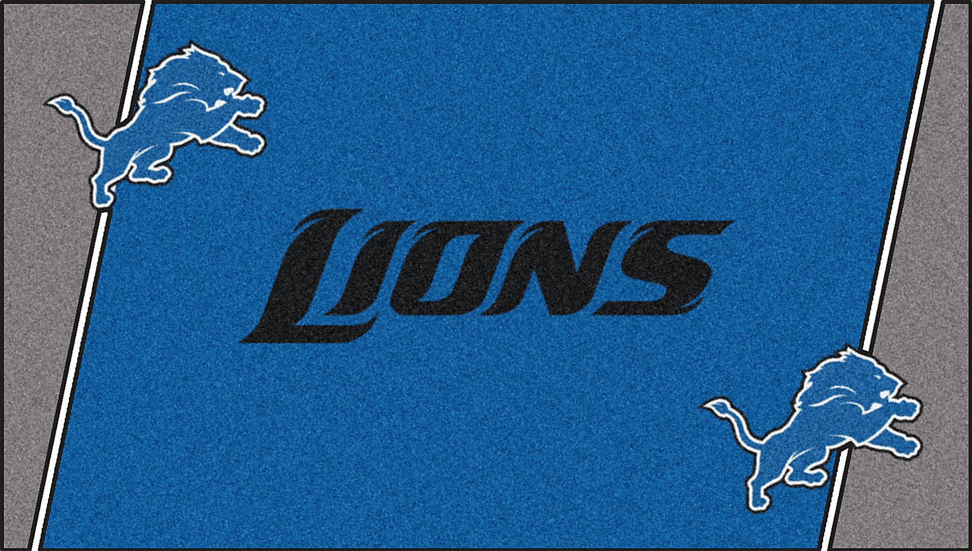 NFL Big Game Detroit Lions 3' x 5' Rug - Image 1