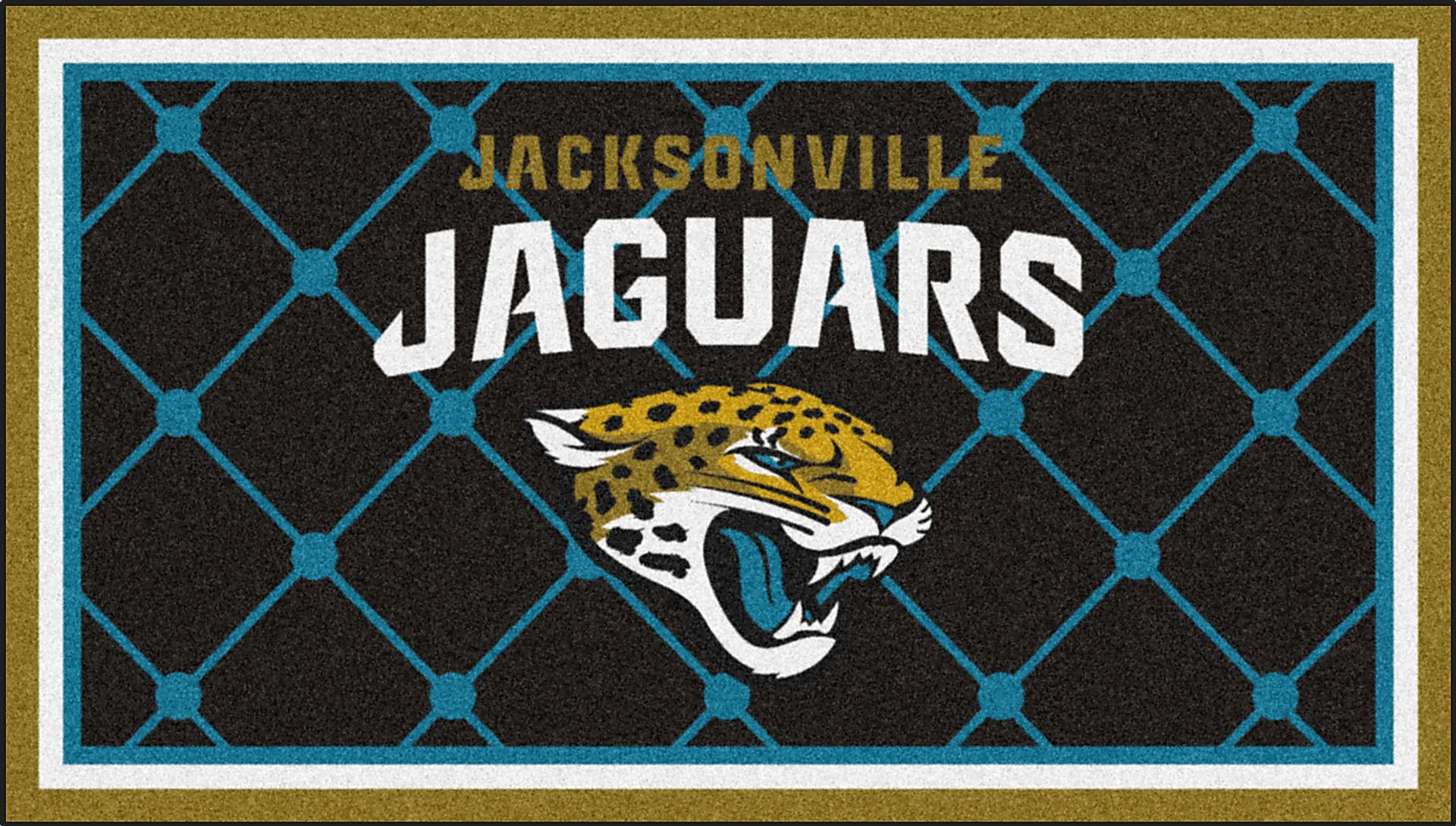 NFL Big Game Jacksonville Jaguars 3' x 5' Rug - Image 1