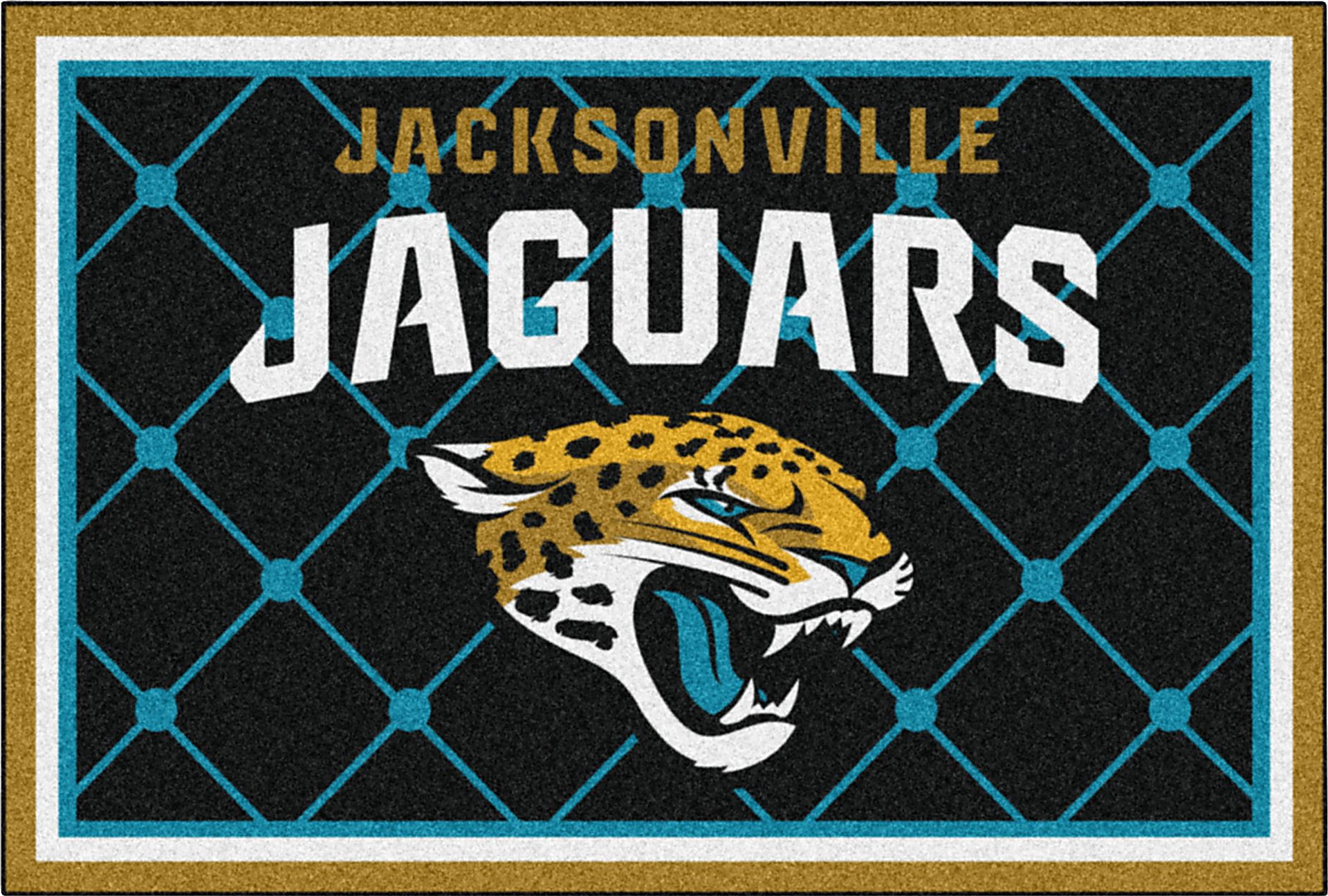 NFL Big Game Jacksonville Jaguars 5' x 8' Rug - Image 1