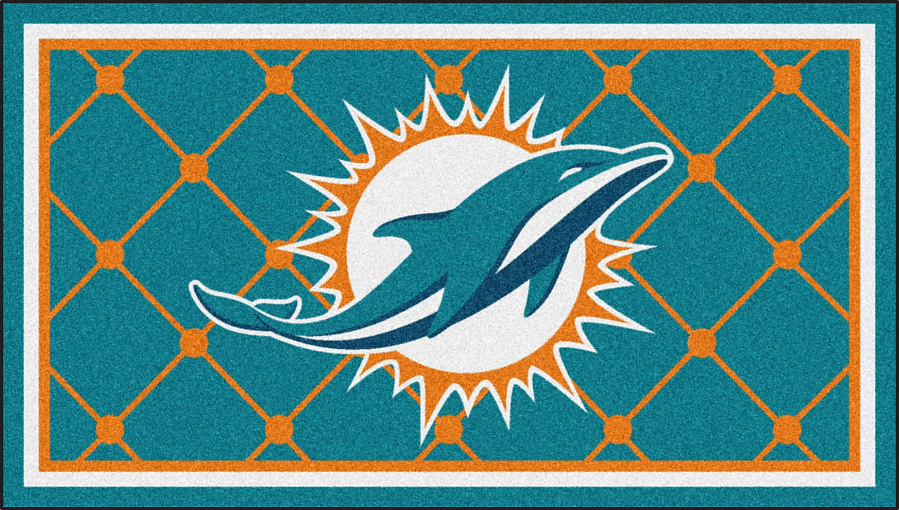 【rug】Dolphins NFL タペストリーラグマット ドルフィンズ rug】Dolphins NFL タペストリーラグマット ドルフィンズ