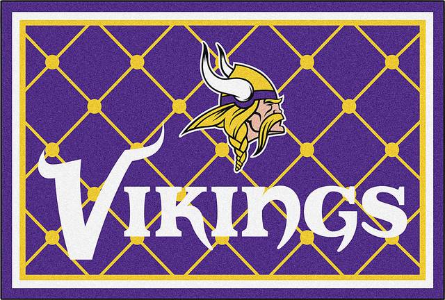 NFL Big Game Minnesota Vikings 5' x 8' Rug - Thumbnail - Image 1