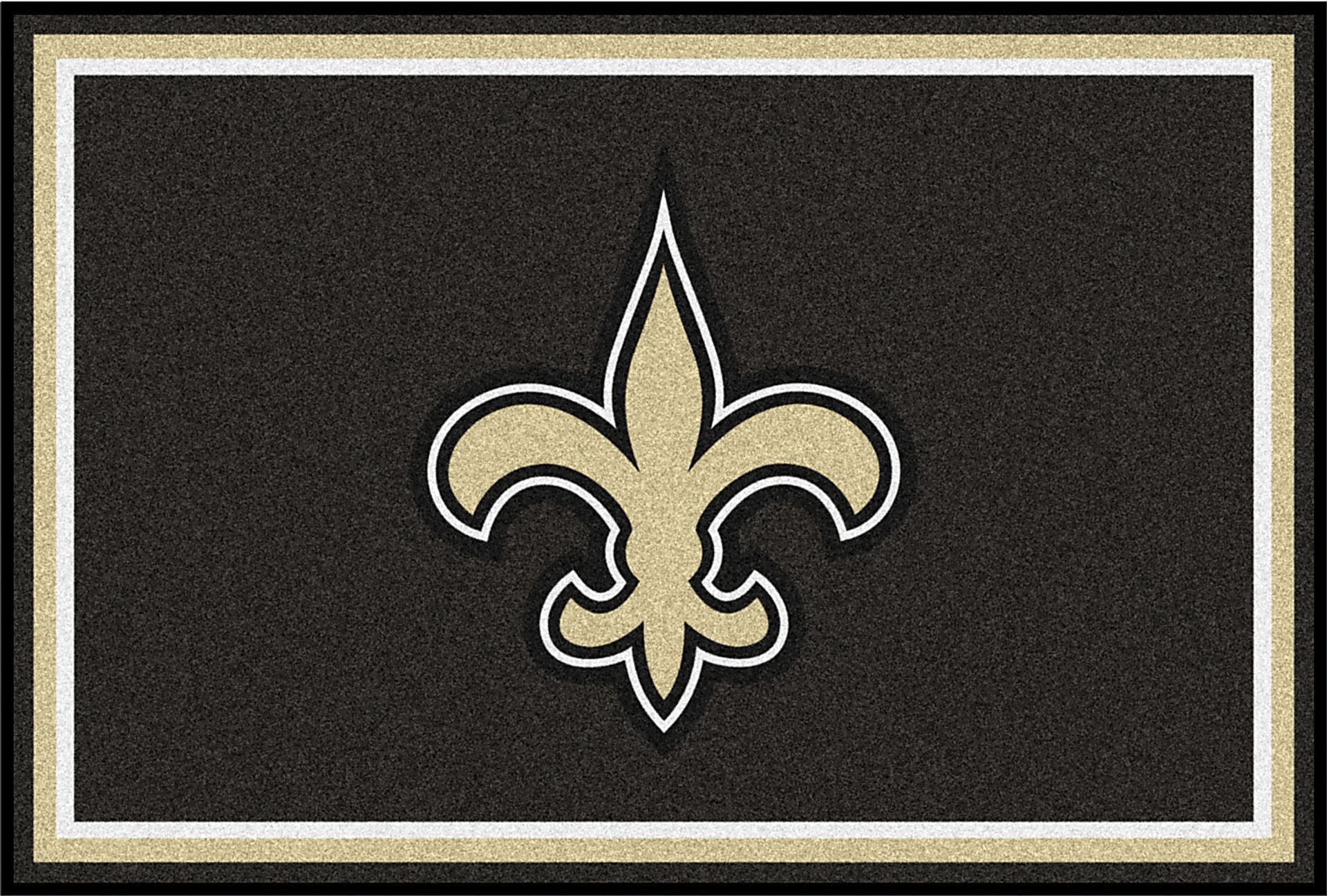 NFL Big Game New Orleans Saints 3' x 5' Rug - Image 1