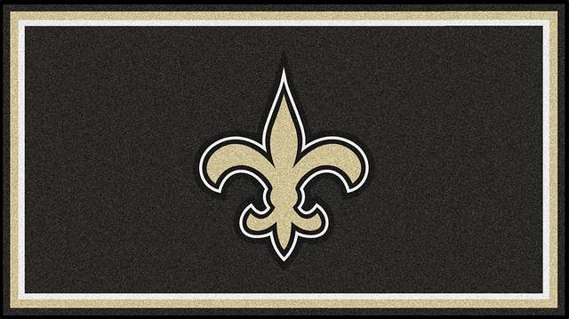 NFL Big Game New Orleans Saints 5' x 8' Rug - Thumbnail - Image 1