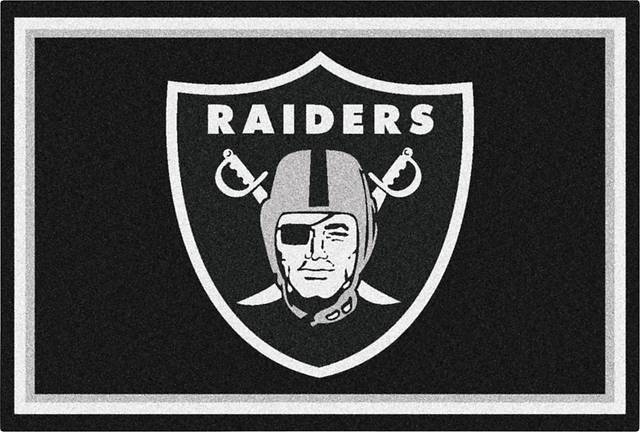 NFL Big Game Oakland Raiders 5' x 8' Rug - Thumbnail - Image 1