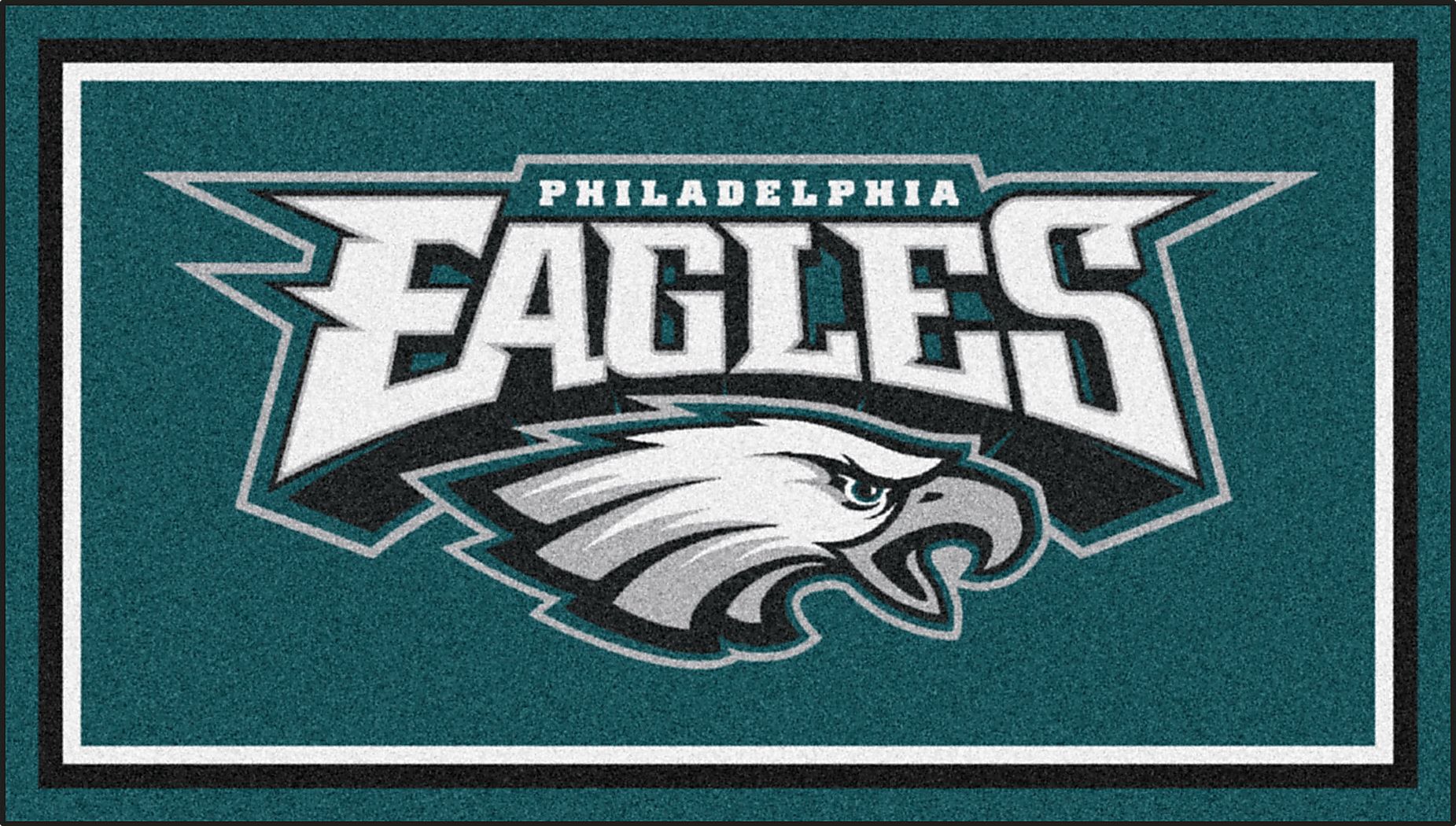 Philadelphia Eagles Three Color Bubble Letters Sticker for Sale by  gracesgraphics