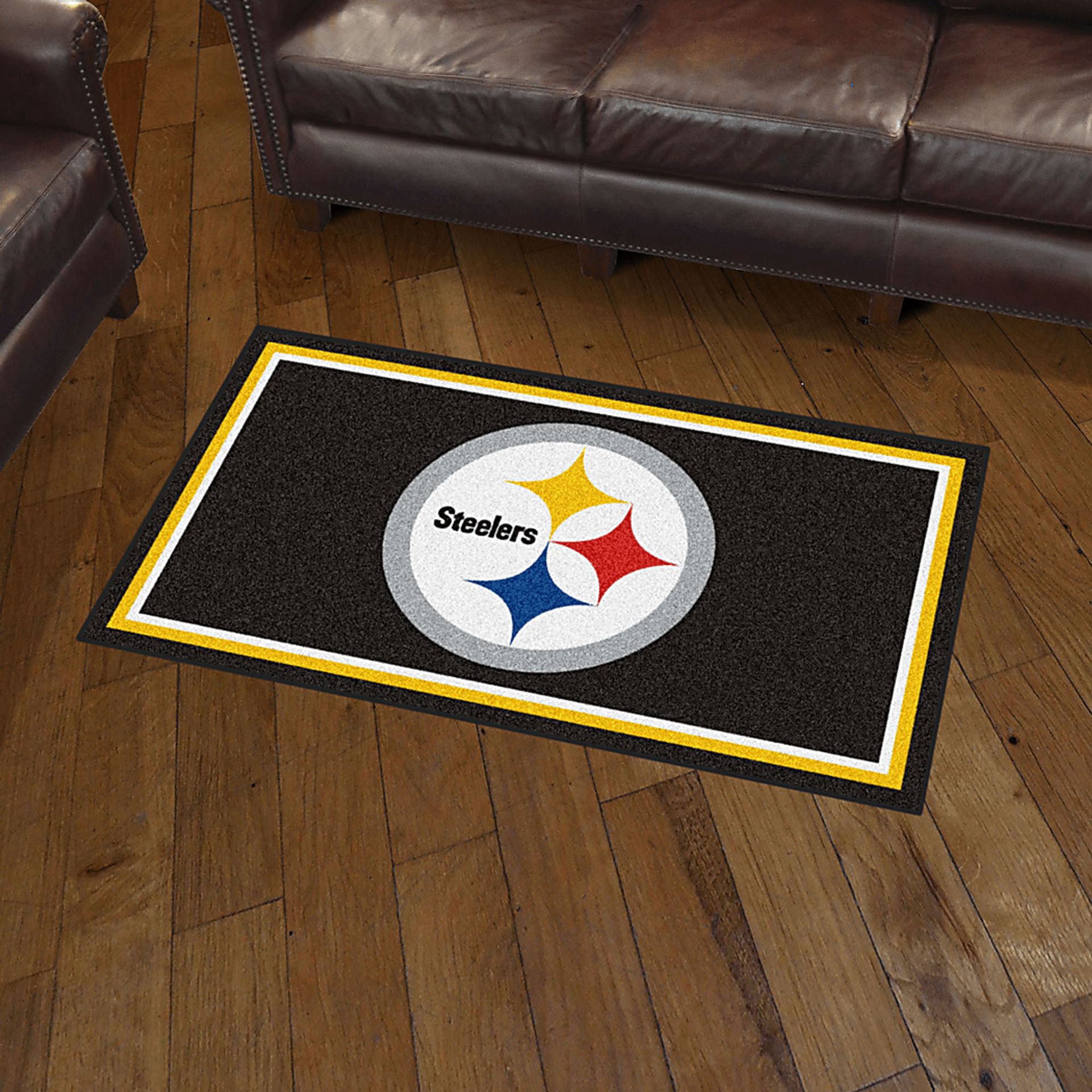 NFL Big Game Pittsburgh Steelers 3' x 5' Rug - Image 2