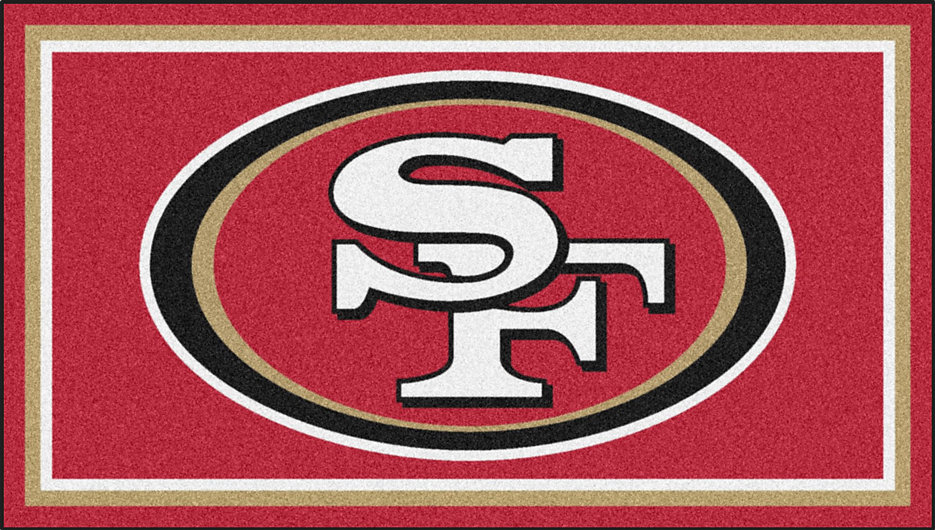 NFL Big Game San Francisco 49ers 3' x 5' Rug - Image 1