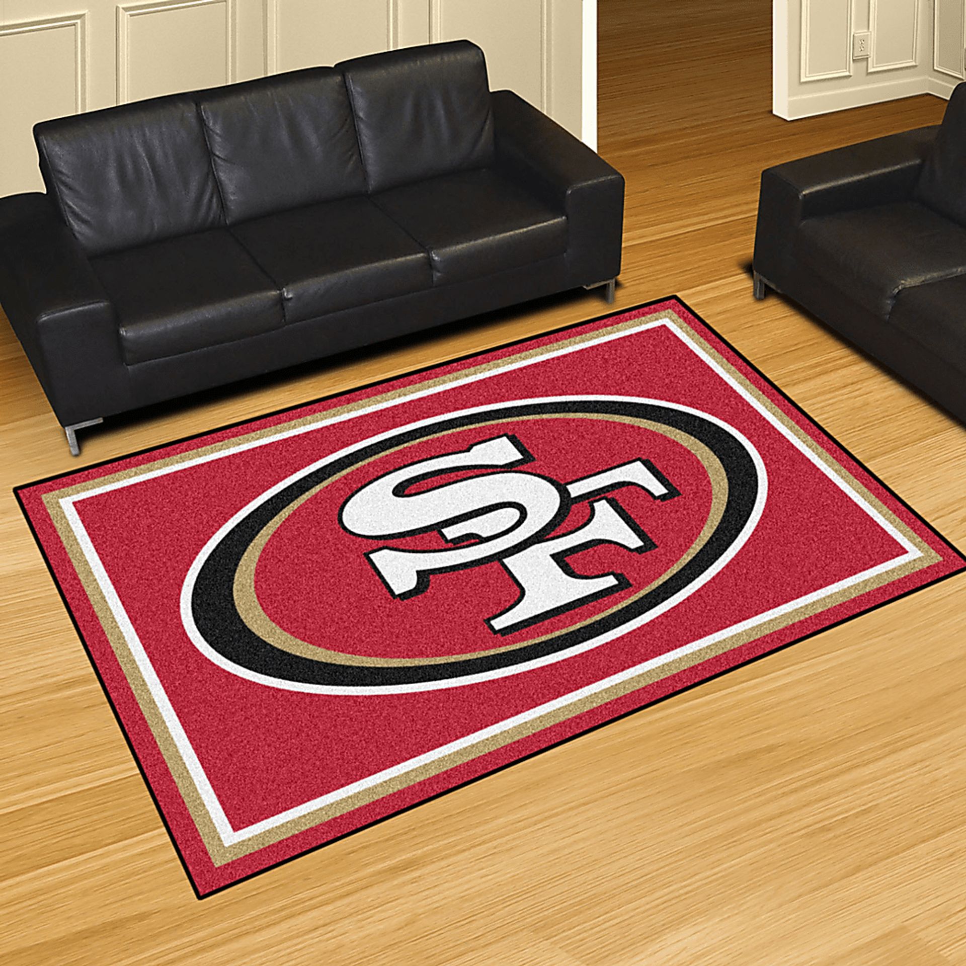 NFL Big Game San Francisco 49ers 5' x 8' Rug - Image 2