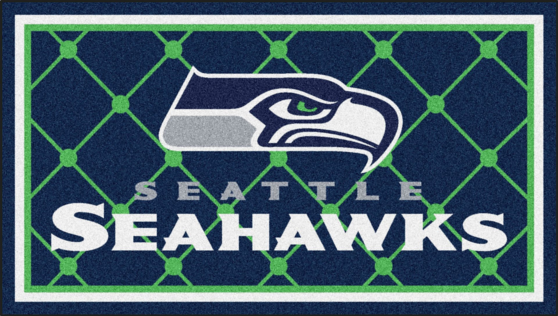 NFL Big Game Seattle Seahawks 3' x 5' Rug - Image 1
