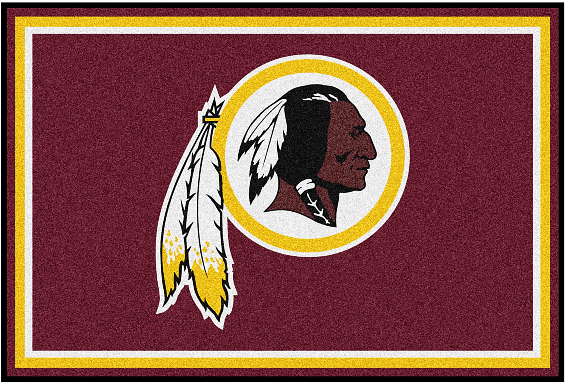 NFL Big Game Washington Redskins 5' x 8' Rug - Image 1