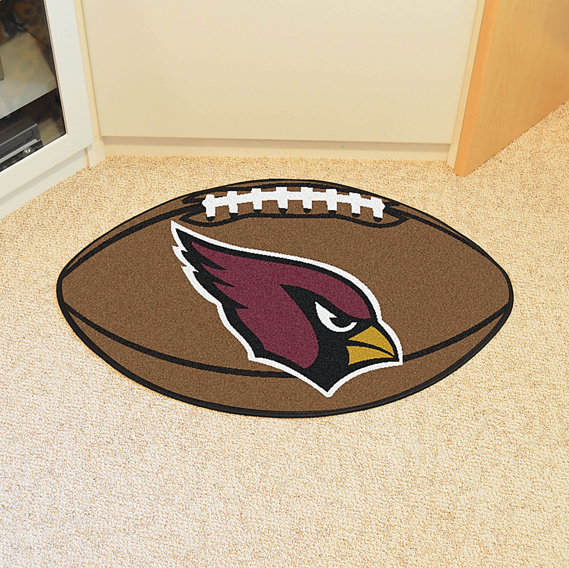 NFL Football Mascot Arizona Cardinals 1'6" x 1'10" Rug - Image 2