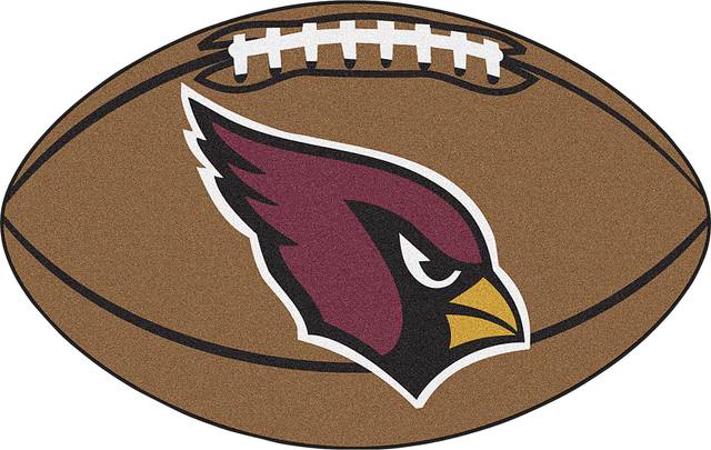 NFL Football Mascot Arizona Cardinals 1'6" x 1'10" Rug - Thumbnail - Image 1