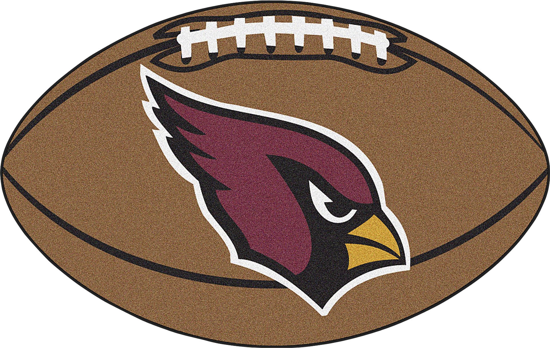 NFL Football Mascot Arizona Cardinals 1'6" x 1'10" Rug - Image 1